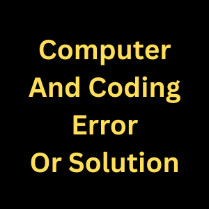 error